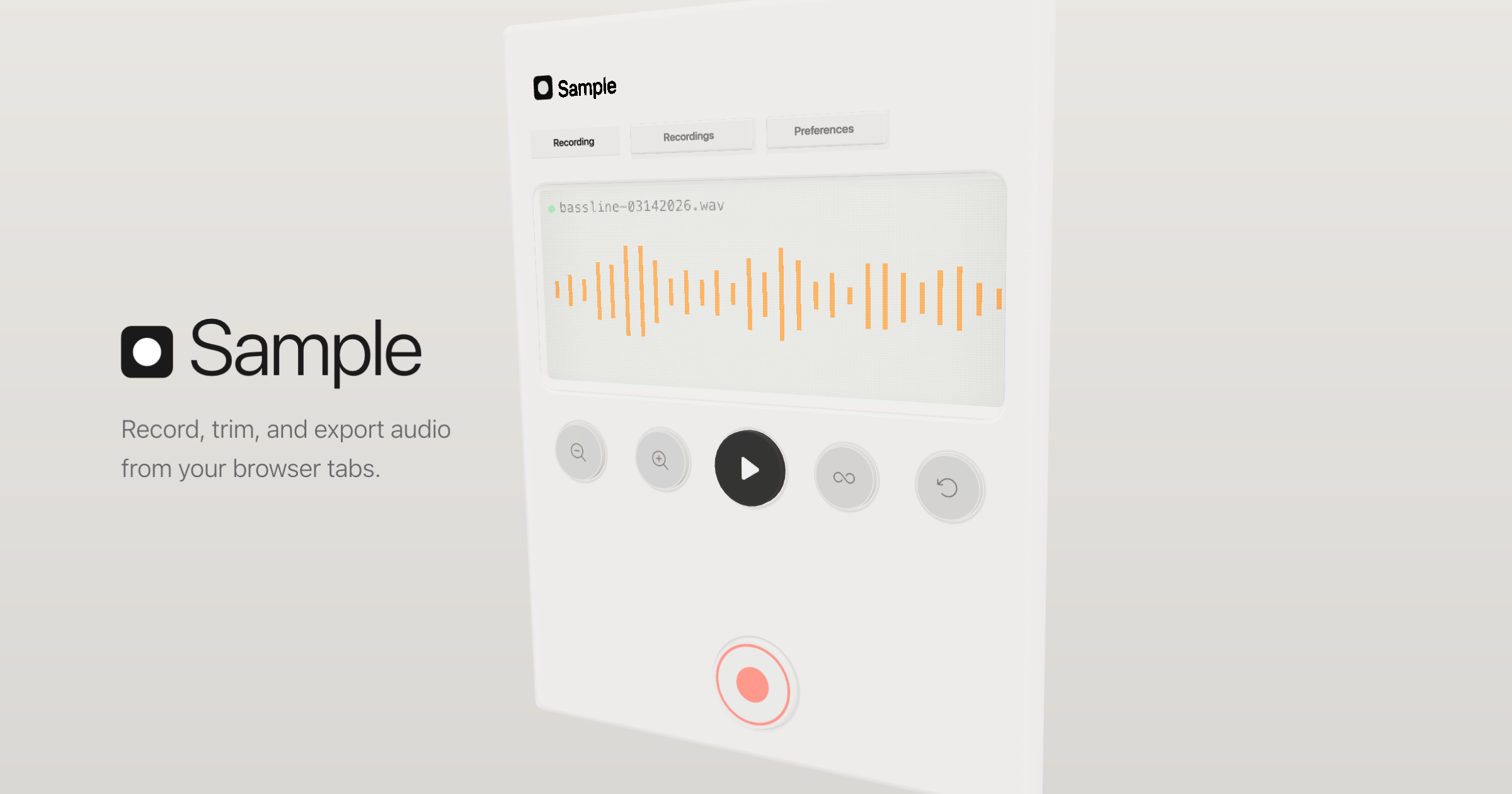 Html/text Recorder Sample - Web Audio Recorder